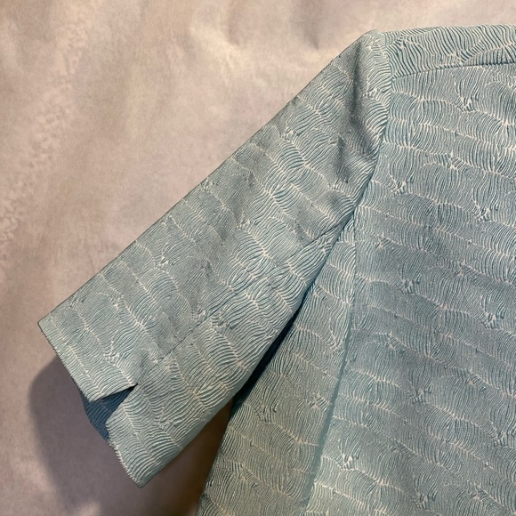 Per Se by Carlisle Bethesda Textured Midi Dress Light Mint Size 6 NWT - Picture 3 of 9